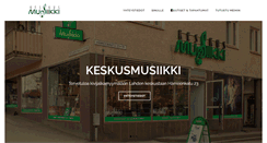 Desktop Screenshot of keskusmusiikki.fi